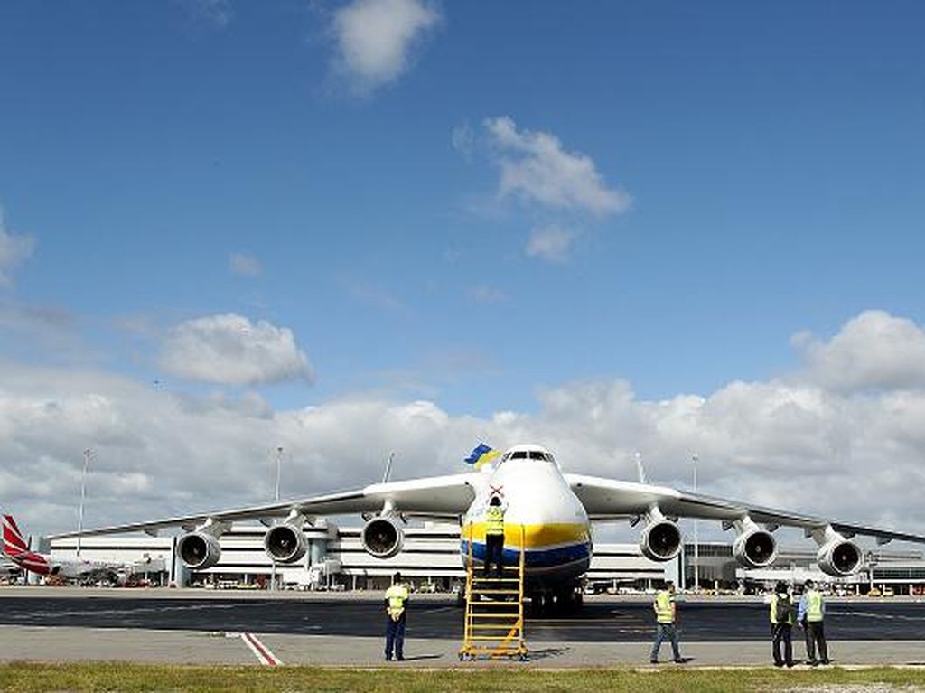 Antonov-225 Mriya yang Dihancurkan Rusia Ternyata Berencana ke Jogja Tahun Ini