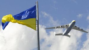 Penampakan Pesawat Terbesar Dunia Sebelum Hancur Diserang Rusia