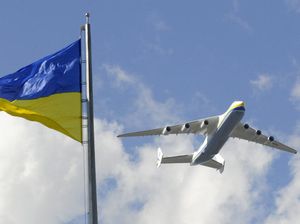 Penampakan Pesawat Terbesar Dunia Sebelum Hancur Diserang Rusia Penampakan Pesawat Terbesar Dunia Sebelum Hancur Diserang Rusia