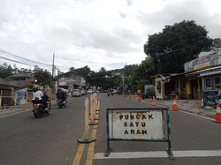 One Way ke Jakarta Berlaku Sore Ini, Lalin Menuju Puncak Ditutup