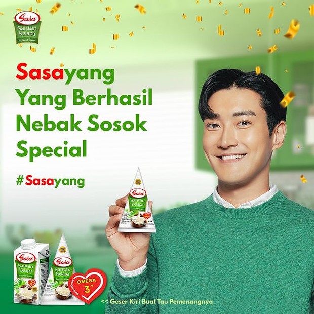 Siwon untuk Sasa Santan