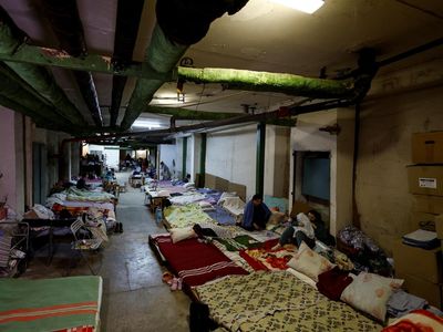 RS Anak di Ukraina Pindah ke Bawah Tanah