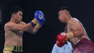Pertarungan Vicky Prasetyo vs Aldi Taher di Ring Tinju