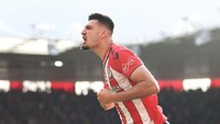 Armando Broja, striker Chelsea yang lagi dipinjamkan ke Southampton ini masih berusia 20 tahun. Broja masih belum dapat kepastian soal masa depannya bersama The Blues (Getty Images/Ryan Pierse)
