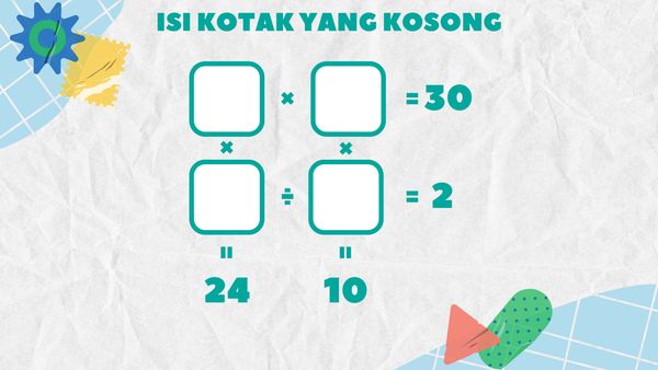 Teka-teki Penguji Kecerdasan, Buktikan IQ Kamu Tinggi Dengan Menjawab Soal Ini
