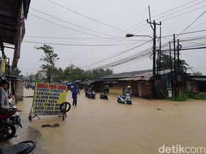 Hujan Deras, Sejumlah Titik di Serang Terendam Banjir