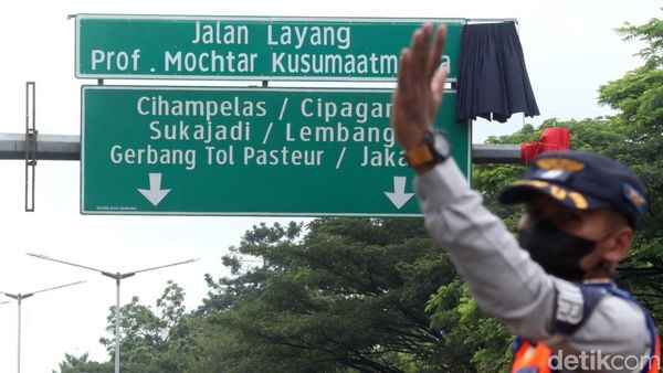 Ganti Nama Hari Ini, Begini Arus Lalin di Flyover Pasupati