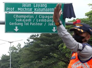 Ganti Nama Hari Ini, Begini Arus Lalin di Flyover Pasupati