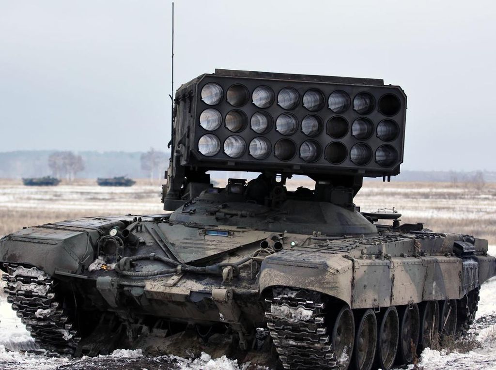Intip profil t-72, tank rusia peluncur bom thermobaric yang mengerikan
