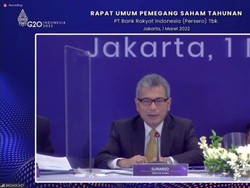 BRI Bagi Dividen 2021 Rp 26,4 T, Naik 76,17% dari Tahun 2020