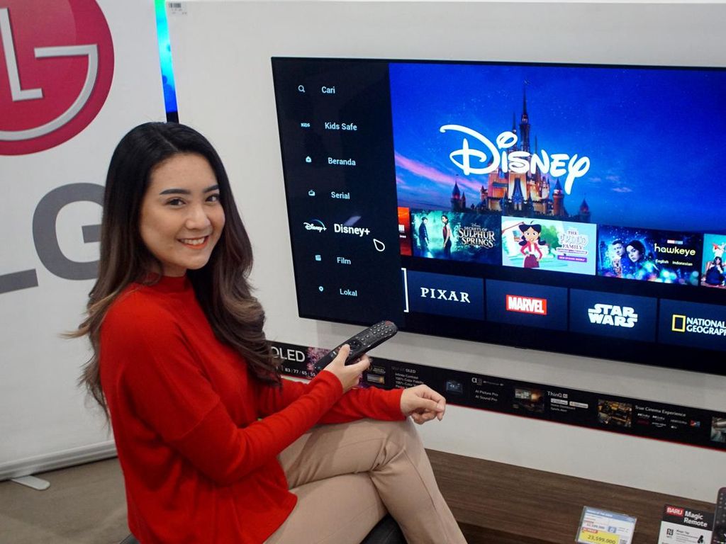Disney+ Hotstar Kini Ada di Smart TV LG