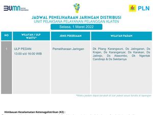 Info Pemadaman Listrik di Klaten Hari Ini, Berikut Lokasinya