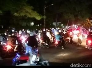 Persib Tumbangkan Persija, Bobotoh Konvoi di Bandung Persib Tumbangkan Persija, Bobotoh Konvoi di Bandung