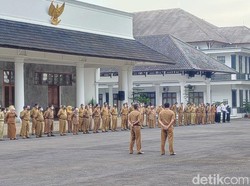 COVID-19 Melonjak, ASN Ciamis WFH 50%-Dilarang ke Luar Kota