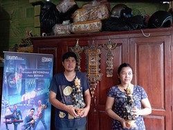 Melihat Patung Dewa-dewi dari Uang Kepeng di Bali, Diminati hingga Pasar LN