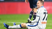 Josip Ilicic ada di nomor 10. Pemain Atalanta ini sudah dilanggar 612 kali (Getty Images)
