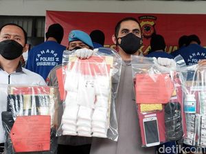 Polres Sukabumi Ungkap  9 Kasus Narkoba Selama Februari 2022