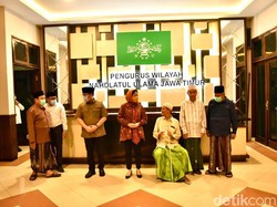 Sowan ke PWNU Jatim, Puan Ingin Selalu Dekat dengan Kiai