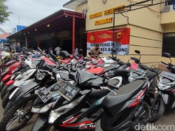 Warga Bandung Pernah Hilang Motor? Segera Cek di Kantor Polisi!
