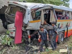 Sopir Bus Tertabrak Kereta Api di Tulungagung jadi Tersangka