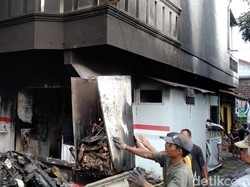 Gegara Tuang Bensin ke Botol, Warung Sembako di Klaten Terbakar