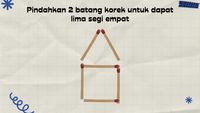 Teka-teki Korek Api Ini Gampang-gampang Susah! Cocok Buat yang Suka Tantangan