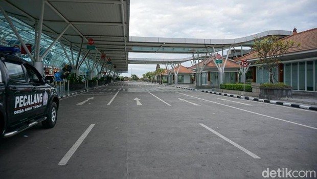 Bandara Ngurah Rai Ditutup Saat Nyepi/Foto : news.detik.com/Aditya Mardiastuti