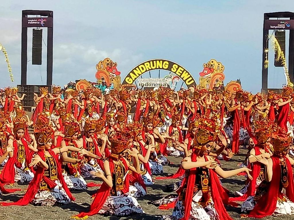 Festival Gandrung Sewu Banyuwangi Masuk KEN 2022