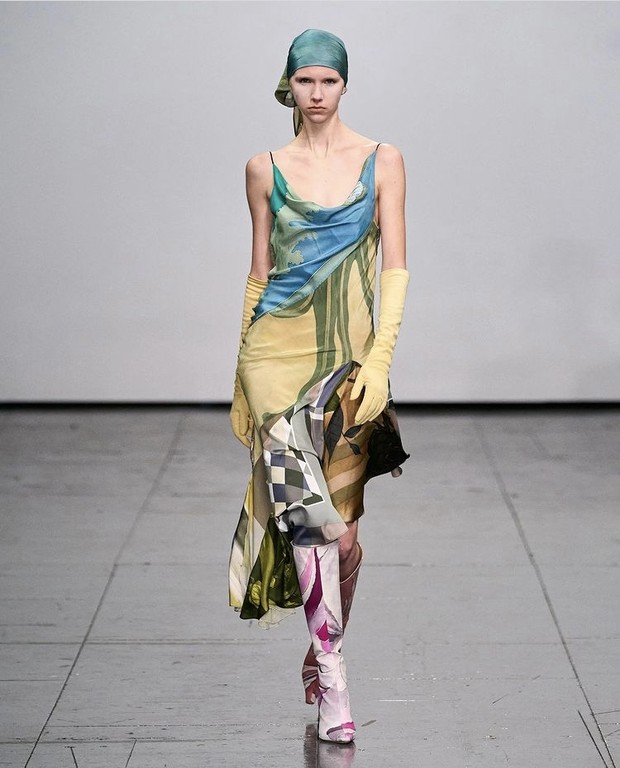 Dress patchwork Conner Ives/