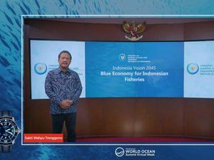 Trenggono Paparkan Kebijakan Penangkapan Terukur di World Ocean Summit