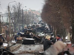Rusia Intensifkan Serangan di Sekitar Kota Kiev, Sirene Perang Dibunyikan Rusia Intensifkan Serangan di Sekitar Kota Kiev, Sirene Perang Dibunyikan