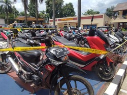 Polisi Tangkap 68 Pelaku Curanmor di Bogor, 7 Mobil dan 48 Motor Disita