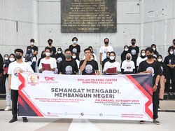 Sejumlah Pemuda di Sumsel Deklarasi Dukung Ganjar Maju Capres 2024