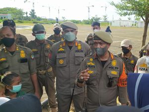 Satpol PP Sulsel Mulai Turun Tindak Jukir Liar di Kawasan Lego-lego