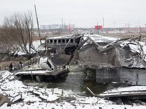 Penampakan Kota Irpin Bak Kota Mati, Mayat-mayat Bergelimpangan