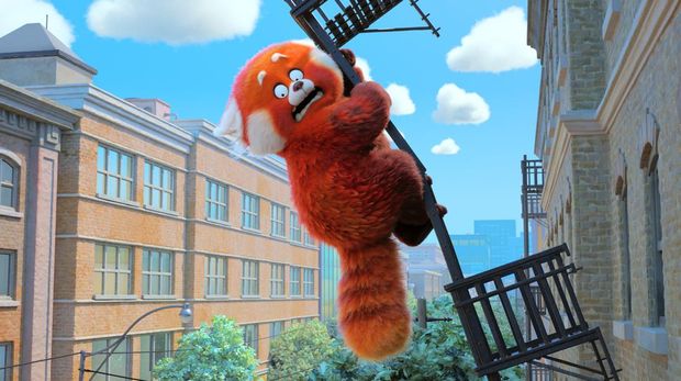 RED ALERT – In Disney and Pixar’s all-new original feature film “Turning Red,” 13-year-old Mei Lee “poofs” into a giant panda when she gets too excited (which for a teenager is practically ALWAYS). This unfortunate new reality for the teenager lands her in a multitude of awkward situations. Featuring Rosalie Chiang as the voice of Mei Lee, “Turning Red” opens in theaters on March 11, 2022. © 2021 Disney/Pixar. All Rights Reserved.
