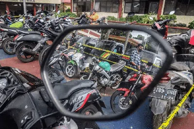 Polres Bogor Ringkus 68 Pelaku Curanmor Serta 48 Unit Motor