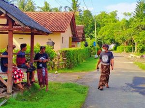Suasana Nyepi di Kampung Bali Banyuwangi