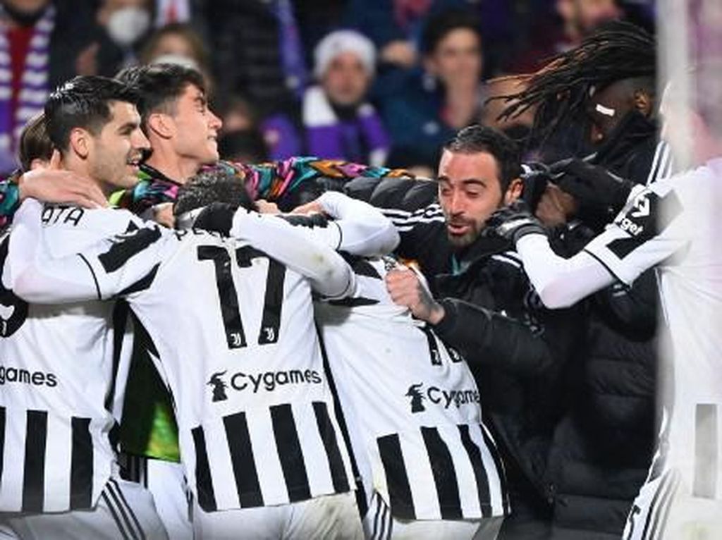 Semifinal Coppa Italia: Juventus Kalahkan Fiorentina di Leg Pertama