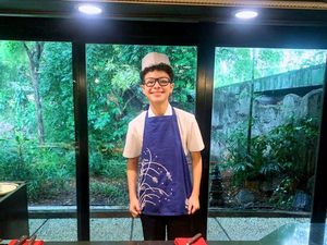 Ini Keseruan Keanu Massaid Saat Masak Nasgor hingga Jajan Es Krim Ini Keseruan Keanu Massaid Saat Masak Nasgor hingga Jajan Es Krim