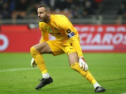 Kiper Inter Milan, Samir Handanovic membuntuti dengan jumlah yang sama, 13 kali clean sheets (Getty Images)