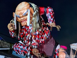 Begini Kemeriahan Pawai Ogoh-ogoh di Ubud Jelang Nyepi