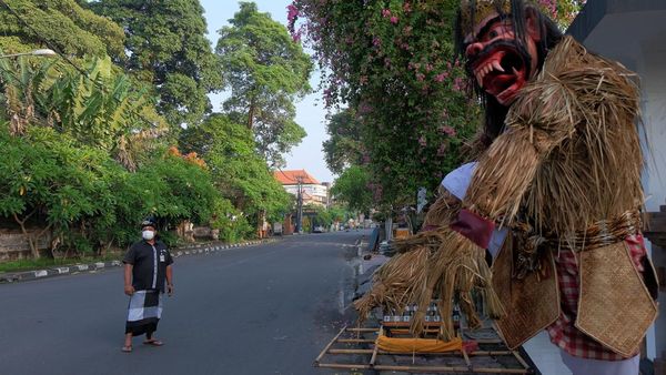 Sunyi Sepi Bali Saat Nyepi