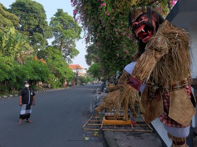 Sunyi Sepi Bali Saat Nyepi