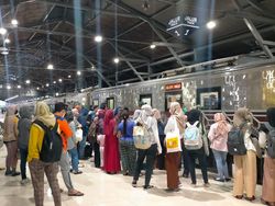 25.119 Orang Tinggalkan Surabaya Nikmati Libur Nataru Pakai KA