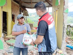 BUMN Kirim Bantuan Makanan Hingga Tenda Buat Korban Gempa Pasaman