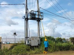 Banjir Surut, PLN Pulihkan Aliran Listrik 33.481 Pelanggan di Serang