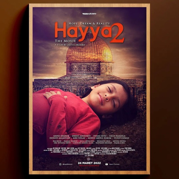 Poster Film Hayya2/Foto:instagram/@hayya2themovie Poster Film Hayya2