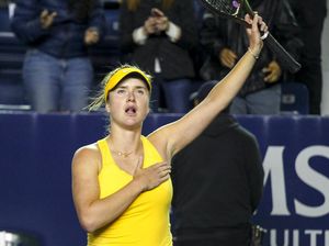 Ekspresi Petenis Ukraina Pecundangi Wakil Rusia di Monterrey Ekspresi Petenis Ukraina Pecundangi Wakil Rusia di Monterrey