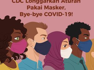COVID-19 Dianggap Melandai, AS Mulai Longgarkan Aturan Wajib Masker